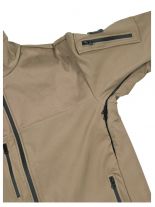 Allwetter Soft Shell Jacke beige