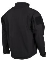Allwetterschutz Soft Shell Jacke schwarz