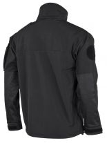 Allwetter Soft Shell Jacke schwarz