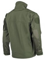 Allwetter Soft Shell Jacke oliv