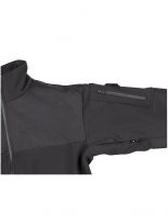 Wetterschutz Softshelljacke schwarz