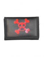 Geldbeutel mit Kette Dead Head