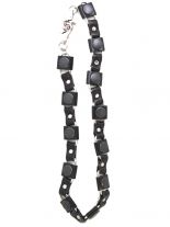 Geldbeutel Kette Leder braun