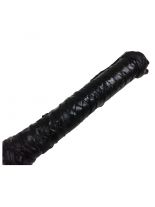 Leder Peitsche 240 cm schwarz