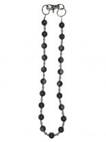 Geldbeutel Kette Kugeln Pirat Skull