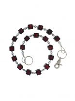 Geldbeutel Kette Eisernes Kreuz rot