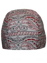 Zandana Paisley rot weiß