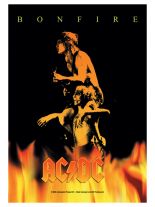 ACDC Poster Fahne Bonfire