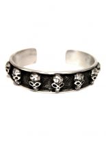 Armreif Gothic Skull