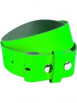 Leder Wechselgürtel grün