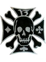 Aufnäher Skull 13