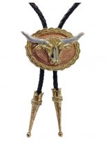 Cowboy Bolokrawatte Bulle