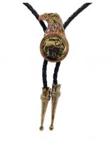Cowboy Bolokrawatte Adler Münze
