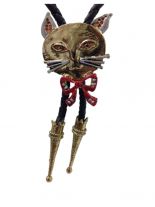 Cowboy Bolokrawatte Katze