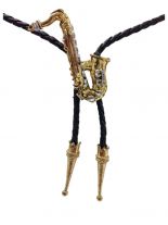 Cowboy Bolokrawatte Saxophon