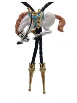 Cowboy Bolokrawatte weißes Pferd