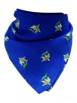 Bandana Edelweiß blau
