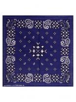 Bandana Paisley dark blue