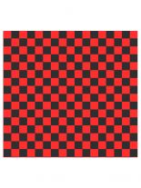 Bandana rot schwarz kariert