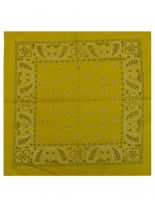 Bandana Paisley senf