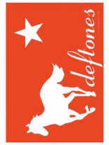Deftones red Merchandise Schlüsselanhänger