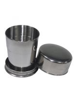 Edelstahl Becher Teleskop 15cl