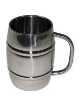 Edelstahl Becher Fass 1 Liter