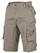 Bermuda Combo oliv vintage trash wash