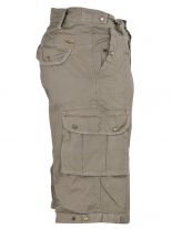 Bermuda Combo oliv vintage trash wash