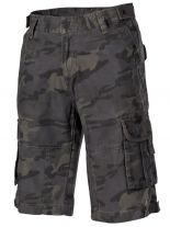 Bermuda Combo combat camo vintage trash wash