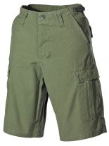 U.S. Bermuda Rip Stop oliv stonewashed