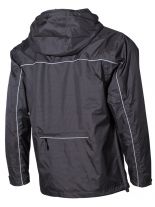 Regen Jacke schwarz leicht