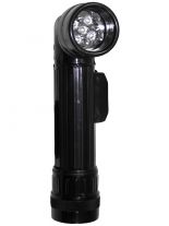 US Army Taschenlampe groß schwarz LED