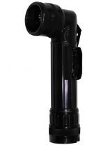 US Army Taschenlampe groß schwarz LED