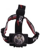 Stirnlampe 3 LED und 1 Crypton Birne