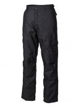 U.S. Kampfhose schwarz gefüttert