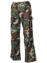 U.S. Kampfhose M65 Rip Stop stonewashed woodland