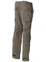 Multifunktionshose oliv mit 3/4-Hose