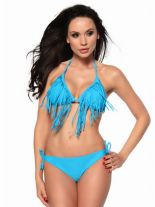 Bikini Fransen türkis