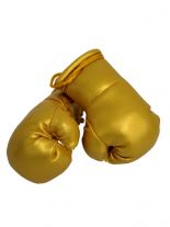 Kleine Boxhandschuhe gold