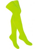 Overknees Neon gelb