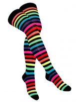 Overknees Regenbogen color