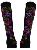 Armstulpen Skulls bunt