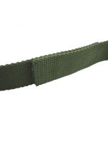 Nylongürtel mit Klettverschluss oliv 3,2 cm