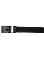 US Gürtel Kunststoff Plastikschloß schwarz 4 cm