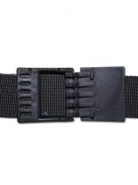 US Gürtel Kunststoff Plastikschloß schwarz 4 cm