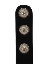 Leder Choker Halsband Totenkopf mit Kette