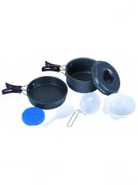 Camping Kochgeschirr Aluminium 7 teilig