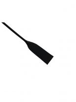 Geflochtene Leder Peitsche schwarz 70 cm