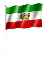 Stockfahne Alt Iran
